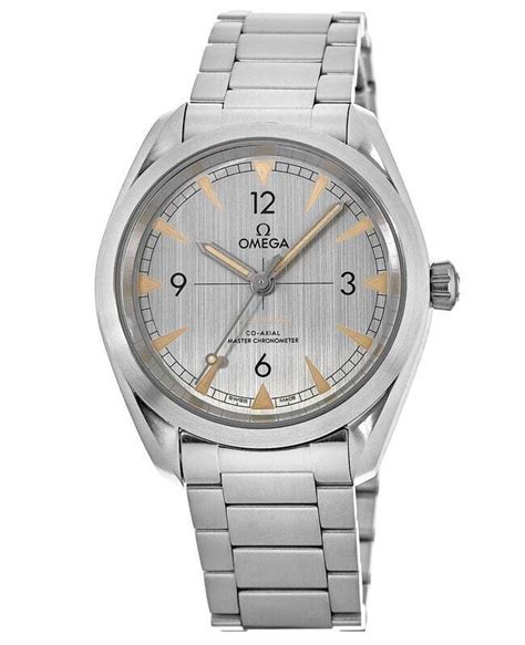 omega seamaster railmaster grey dial men's watch|Omega Seamaster railmaster a week.